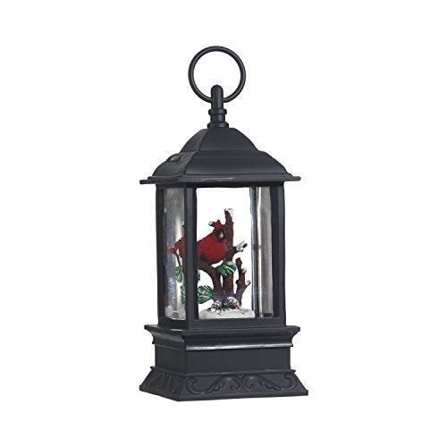 9.5 Inch Black Holiday Water Lantern Z567218