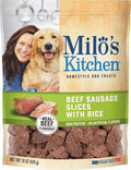 Beef and Rice Sausage Slices Dog Treats, 18 oz. I932123