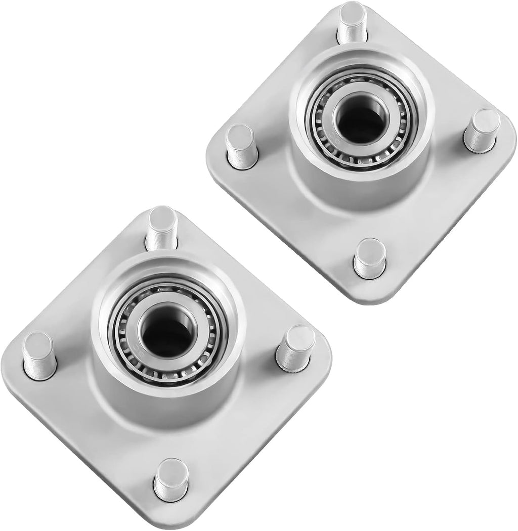 2PC Front Wheel Hub with Bearing Aluminum Q187412
