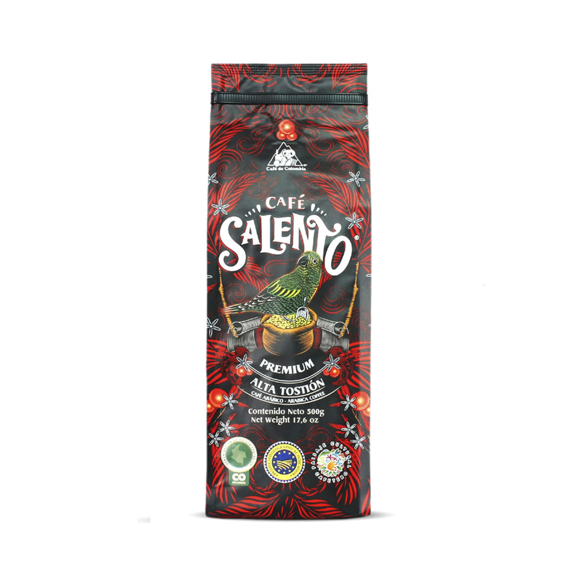 Premium Dark Roast Coffee Ground & Beans O872950