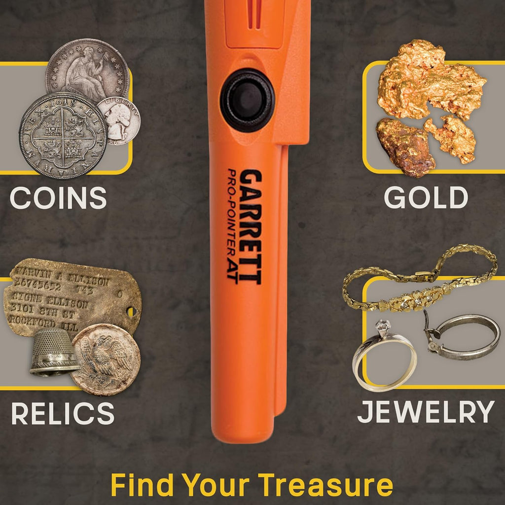 Metal Detector with Waterproof Coil and Carry Bag D273114