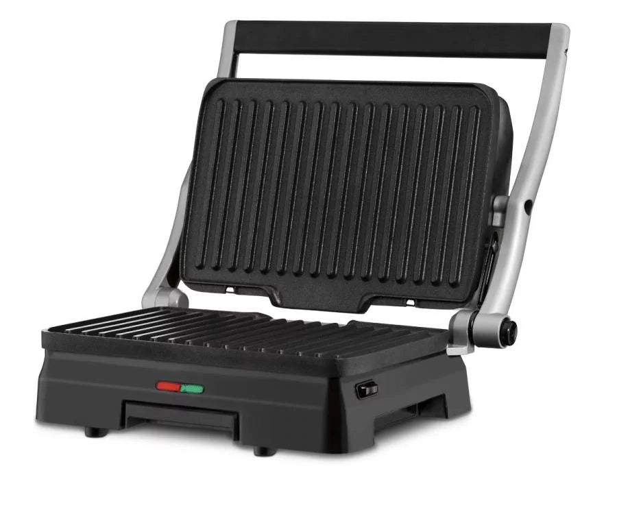 Electric Griddler Grill and Panini Press with Dishwasher Safe Plates B77549