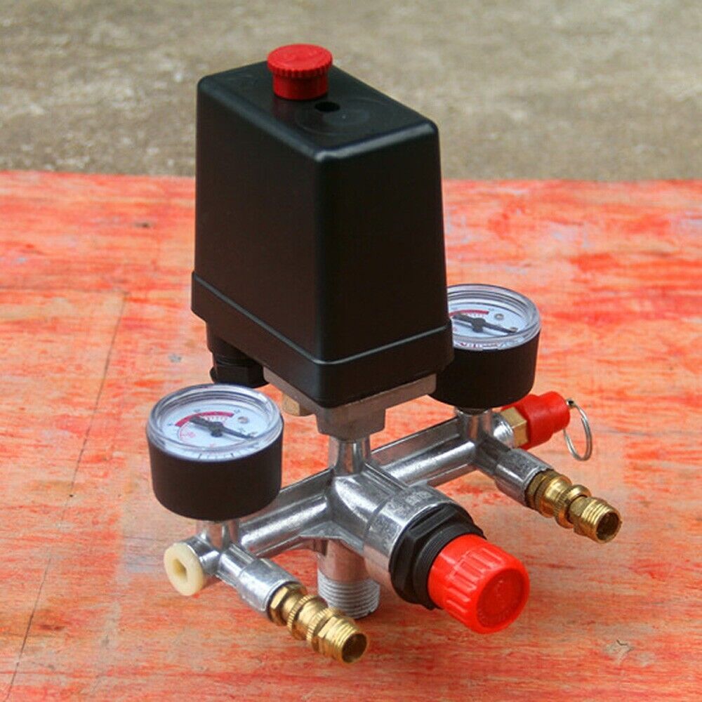 Parts Air Compressor Pressure Control Switch Valve Manifold Assembly G118
