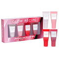 Mini Glass Balm Lip Treatment Set of 4 Vegan Lip Balms J27814
