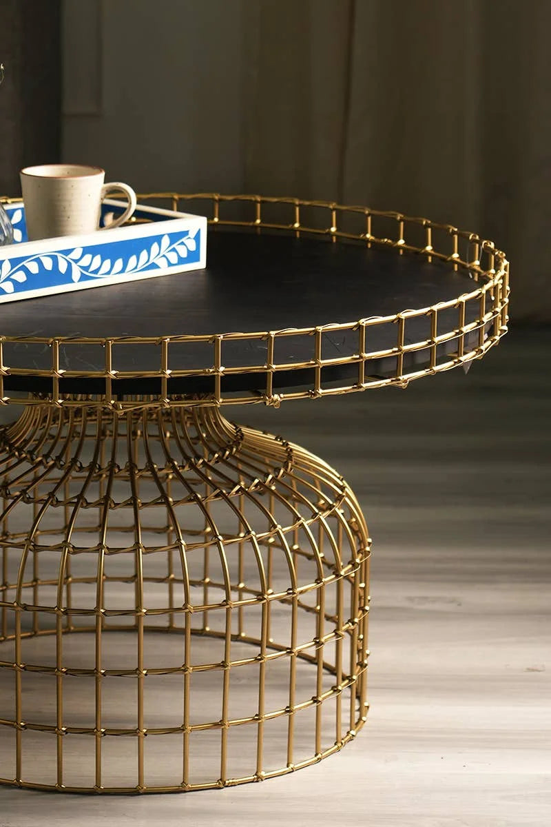 Round Glossy Coffee Table A6967