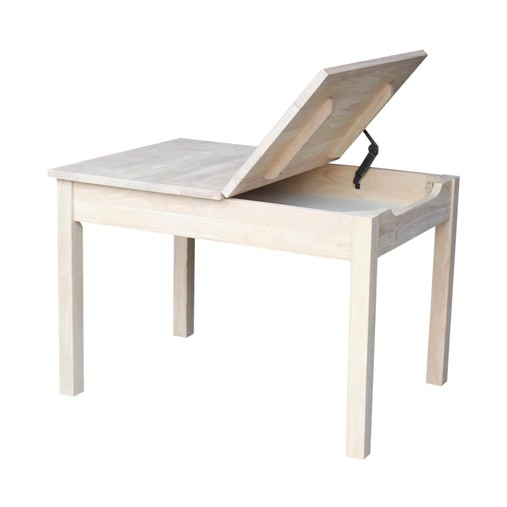 Indoor Wood Lift Top Table with Storage D55331