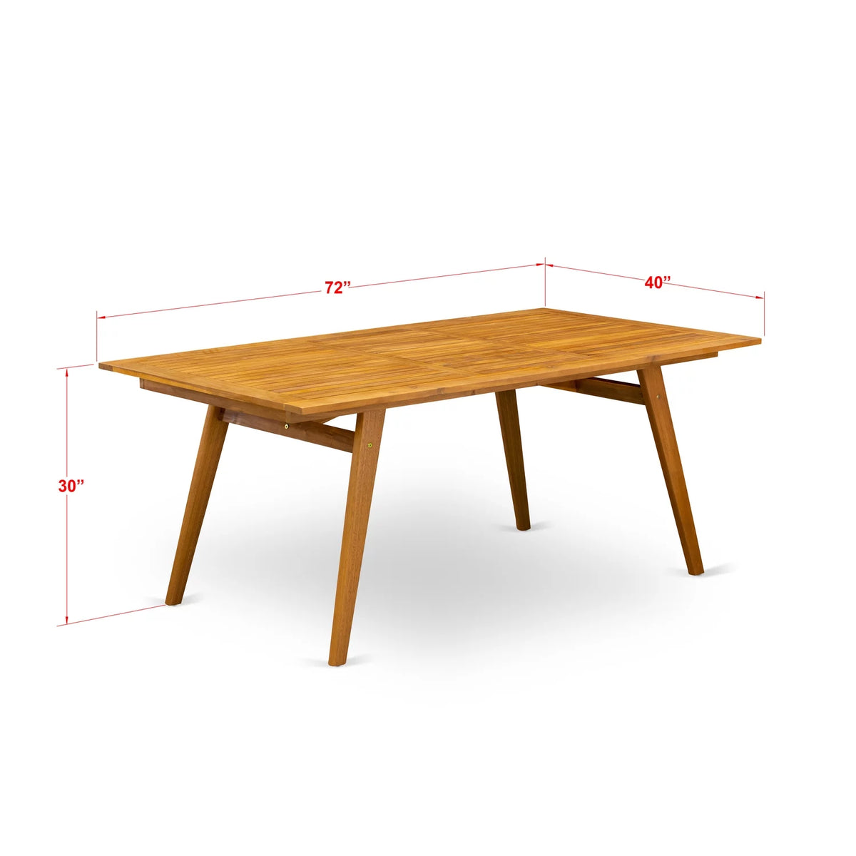7-piece Wood Patio Table Set M323723