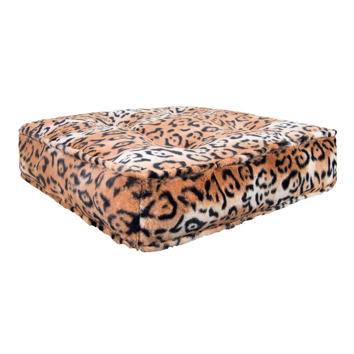 Medium Rectangle Faux Fur Pet Bed A453