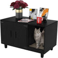 Cat Litter Box Enclosure with Scratch Pad G96479