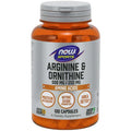 Arginine & Ornithine 500/250 mg 100 Capsules T179