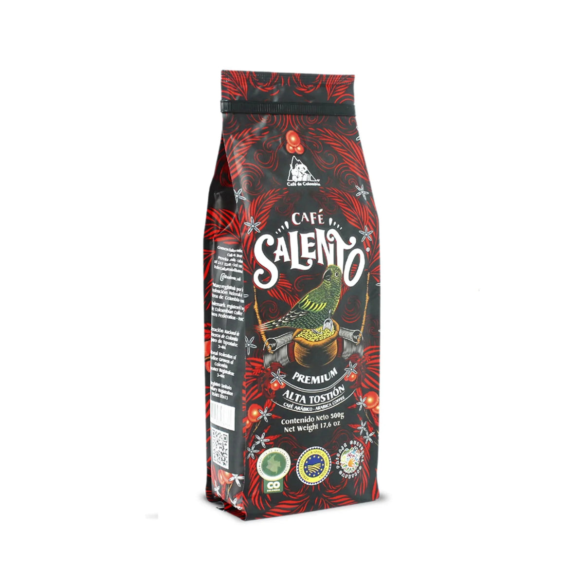 Premium Dark Roast Coffee Ground & Beans O872950