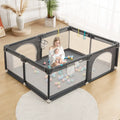 Large Gray Baby Playpen D981180