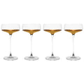 Handmade Glass Champagne Saucer Y5274