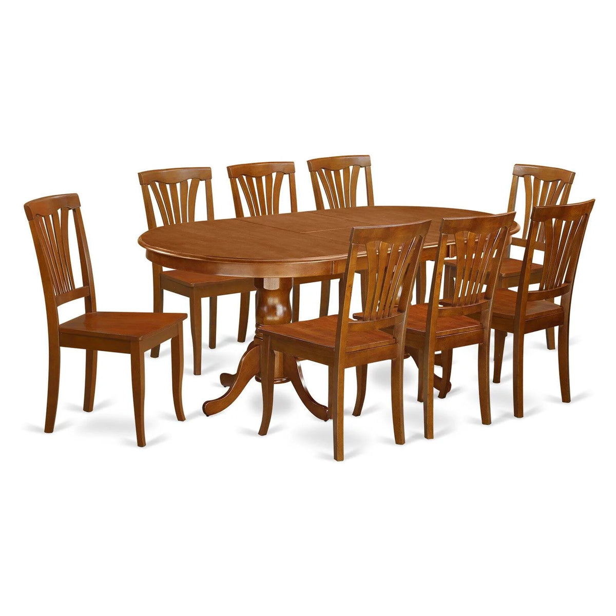 9 Piece Wood Dining Table Set R6130