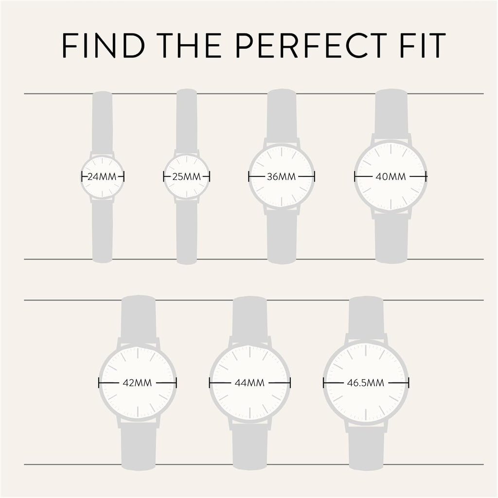 Men’s Slim Analog Watch - Minimalist Water Resistant 3 ATM 42mm Japanese Quartz Wristwatch Y121330