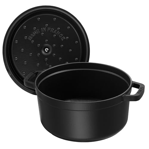 Black Matte Cast Iron Dutch Oven 5.5-qt X208916