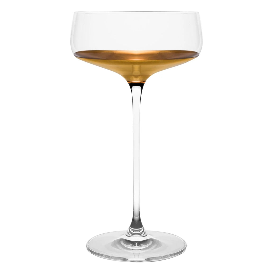 Handmade Glass Champagne Saucer Y5274