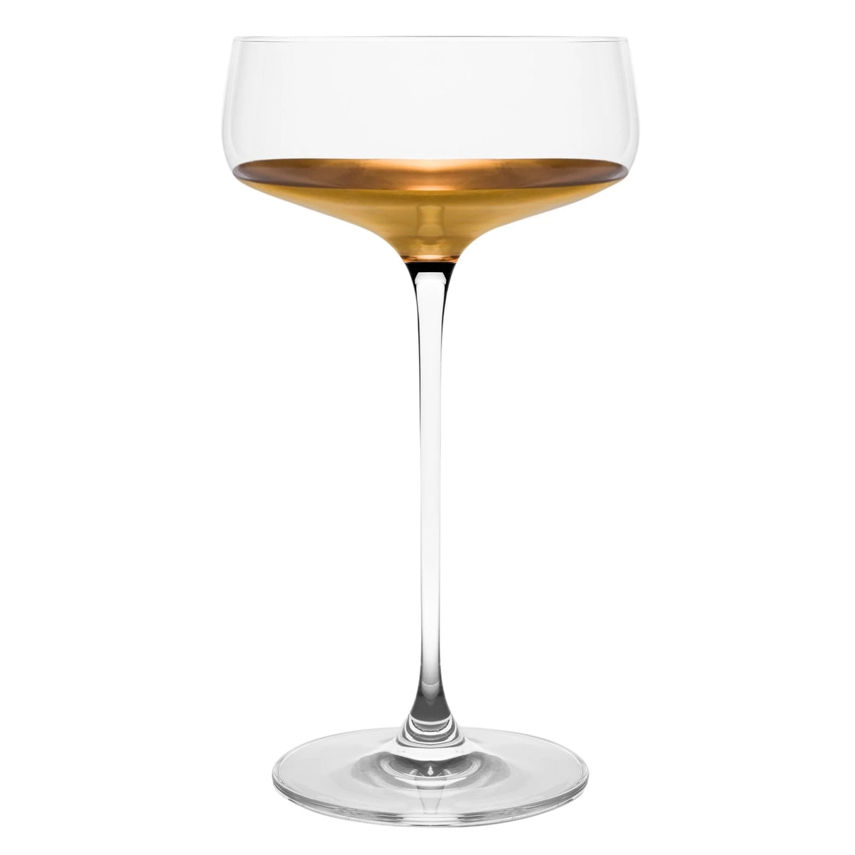 Handmade Glass Champagne Saucer Y5274