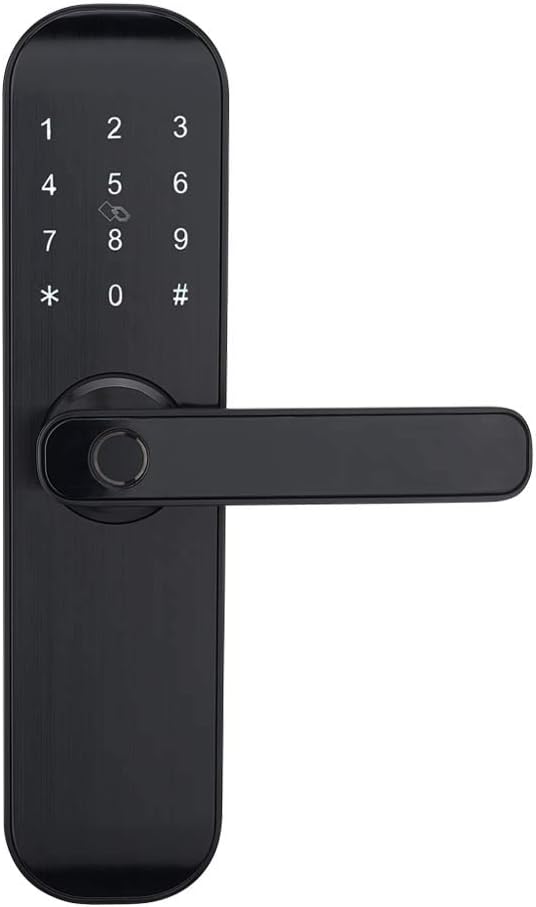 Bluetooth Digital Lock with Code, Card, Fingerprint, App & Key S74403