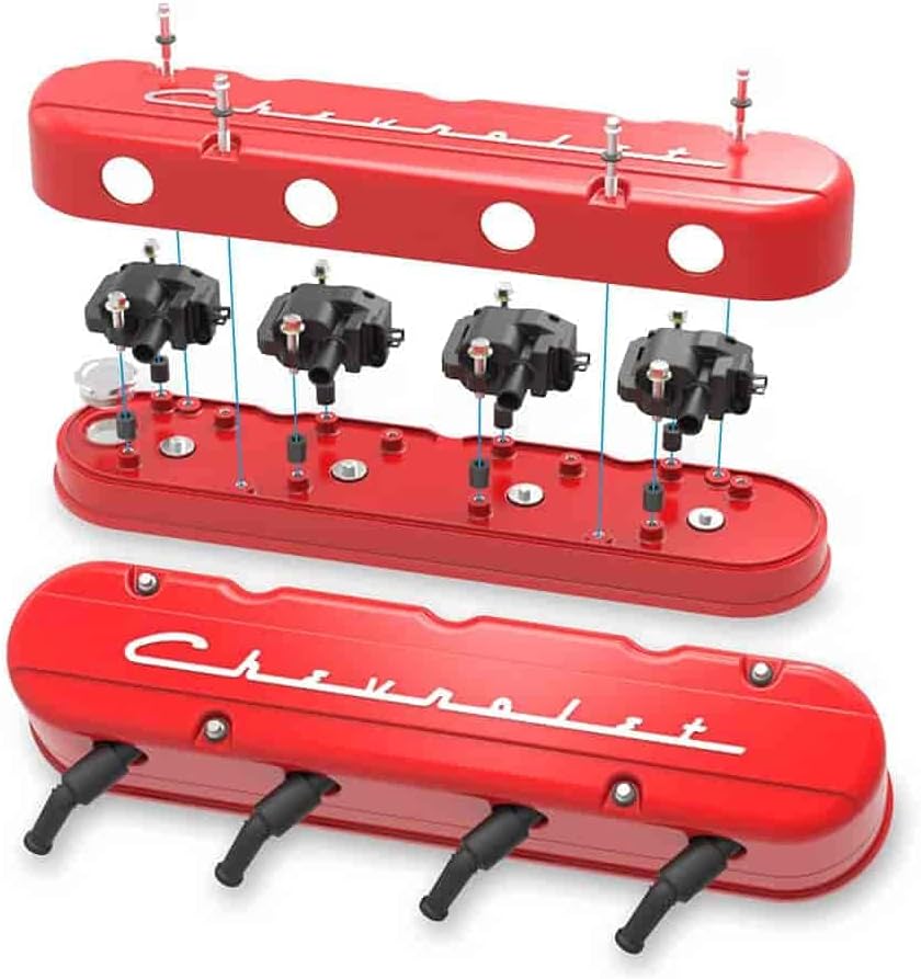 2-Piece Valve Cover Gloss Red L729303