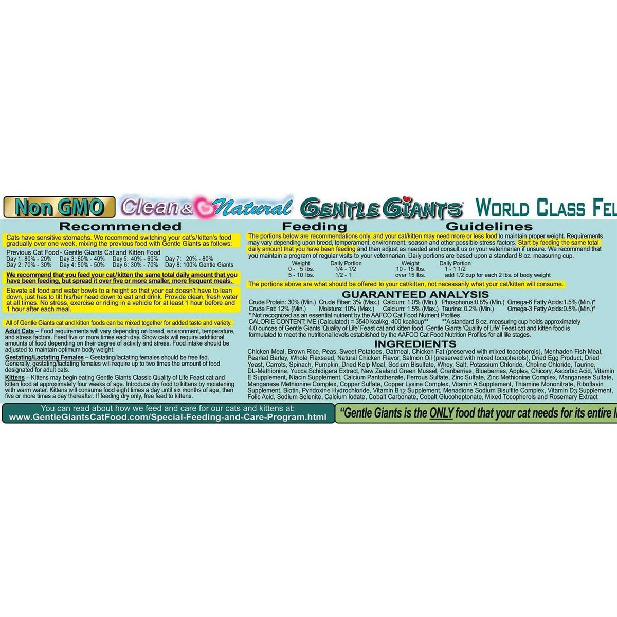Chicken & Fish Dry Cat Food A547596
