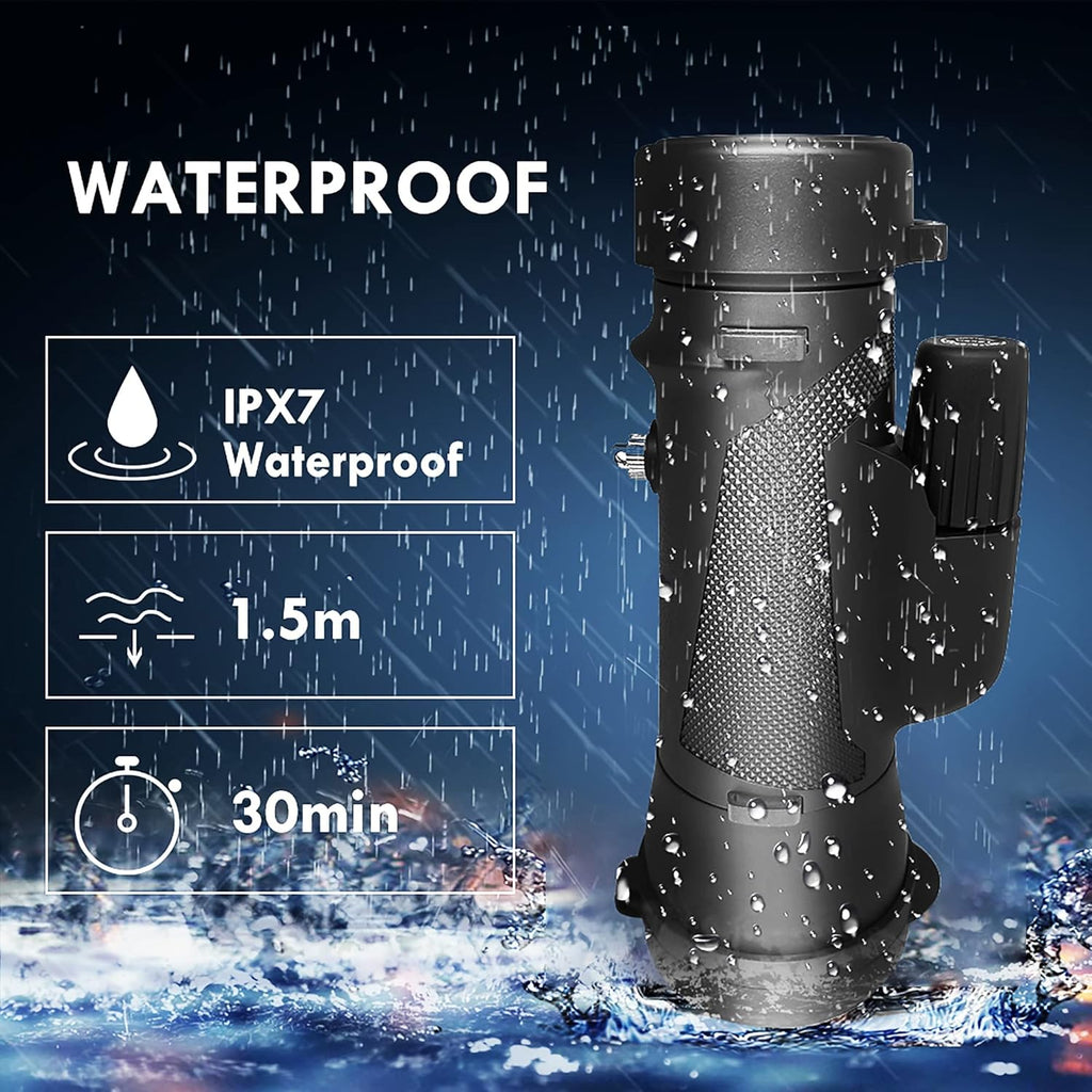 12x50 High Definition Waterproof Monocular J737819