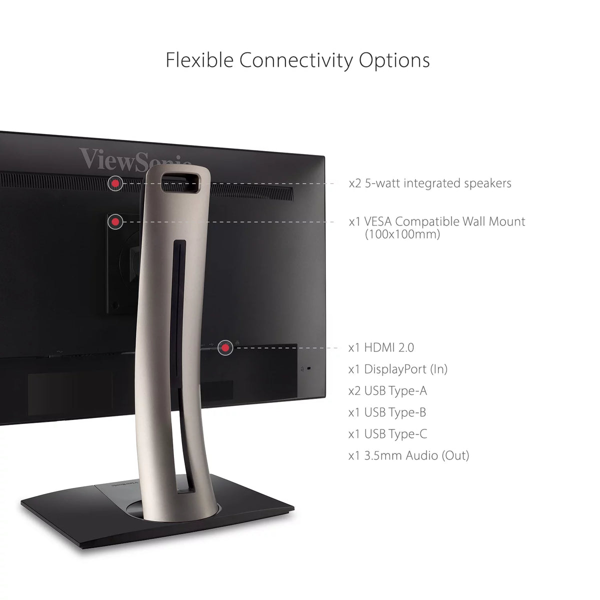 32 Inch IPS 4K Monitor with USB C P668