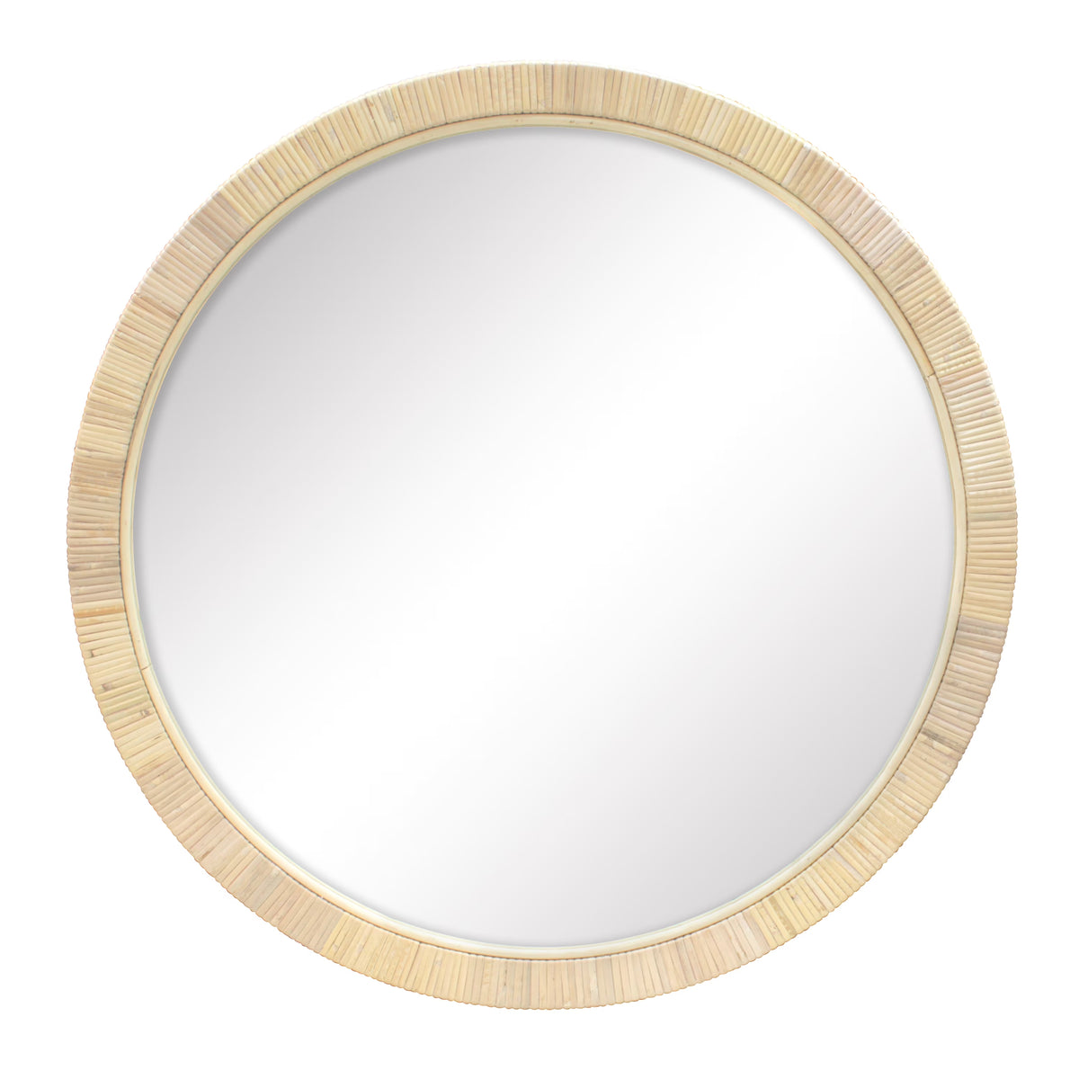 Rattan Round Wall Mirror T297