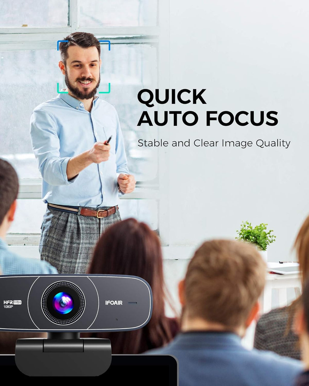 1080p 60fps Webcam with Microphone Z233808