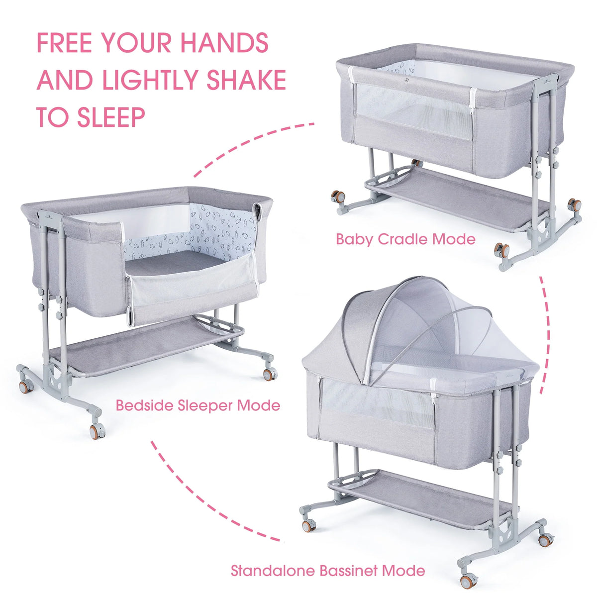 Baby Bassinet Bedside Sleeper E105949