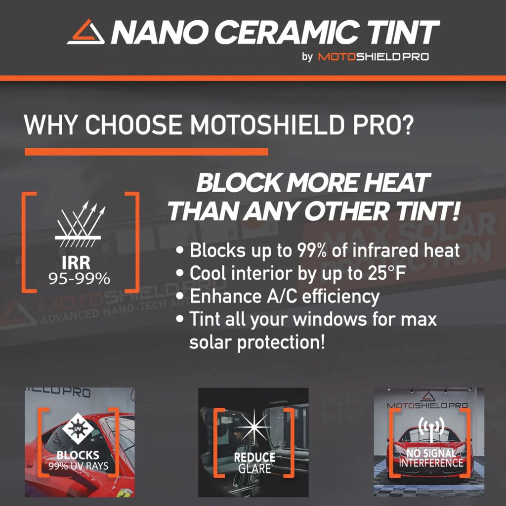 Ceramic Window Tint Film Front Windshield 70% Z3076