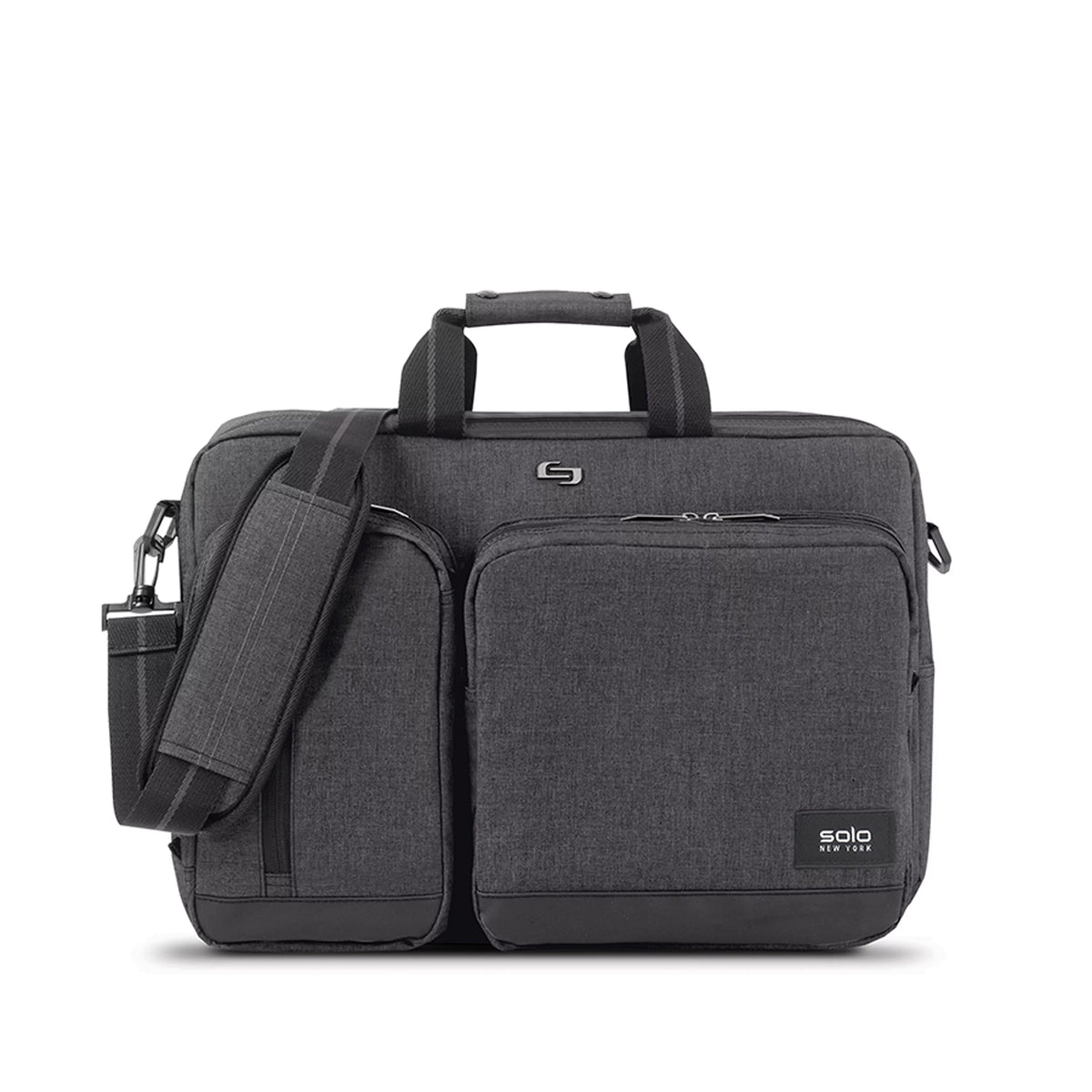 Gray Laptop Briefcase Backpack F723126
