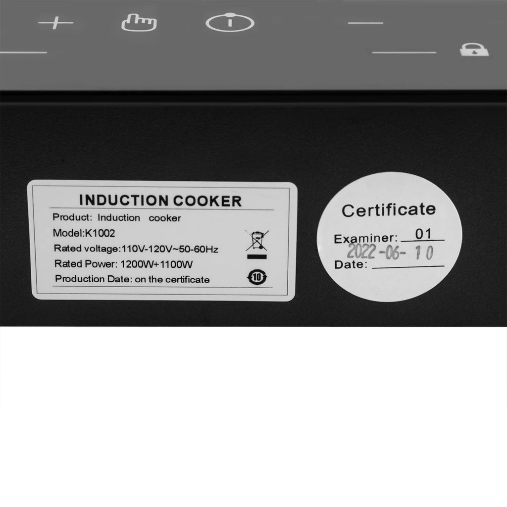 Double Induction Cooktop with 2 Burner Independent Control N47142