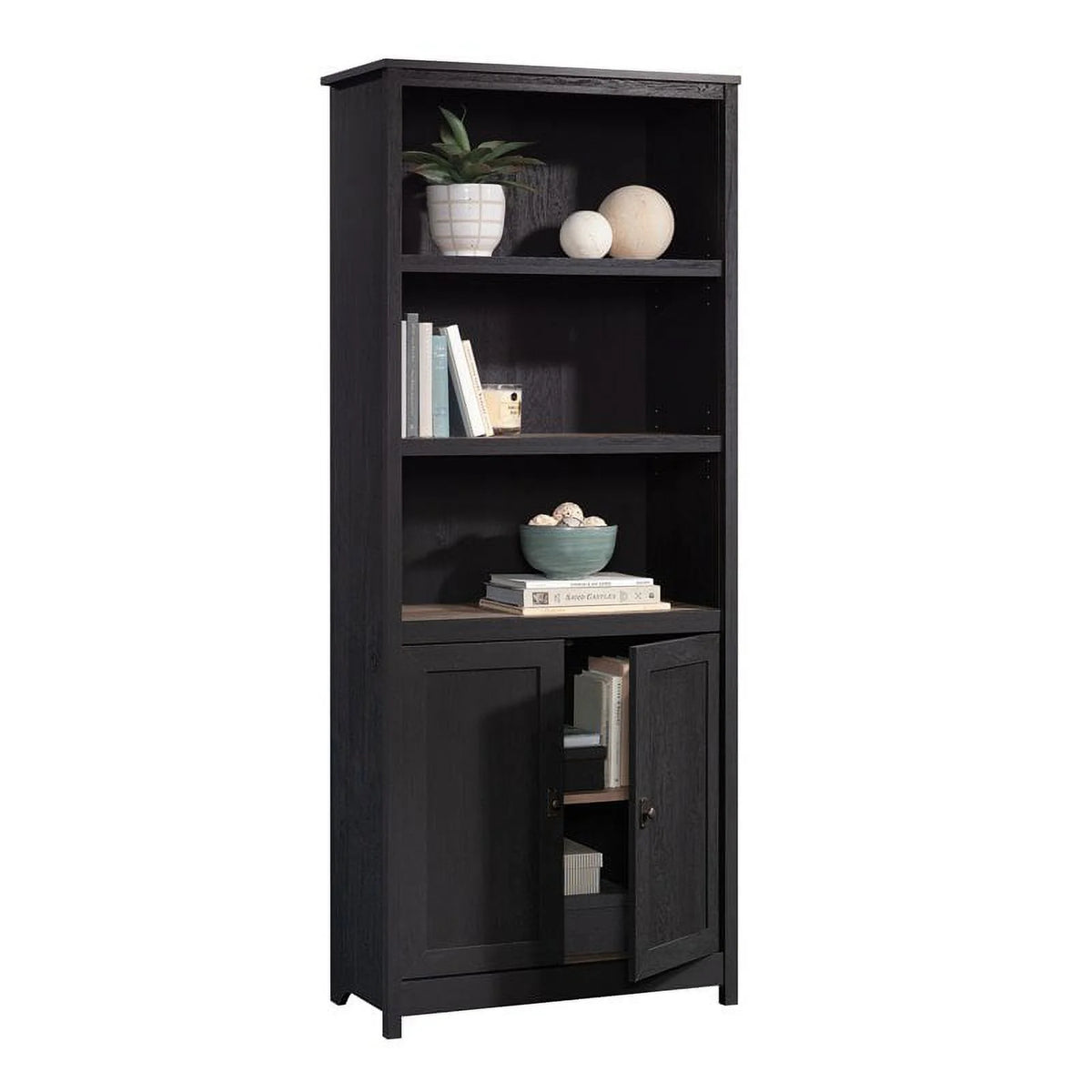 3-Shelf Bookcase with Doors Q31857
