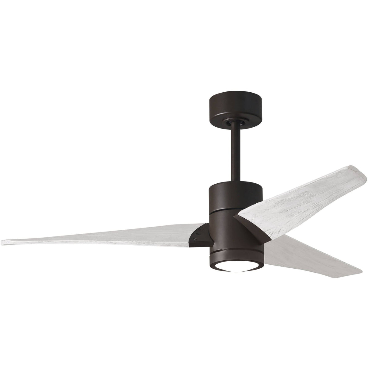 Textured Bronze and Matte White Ceiling Fan V47025