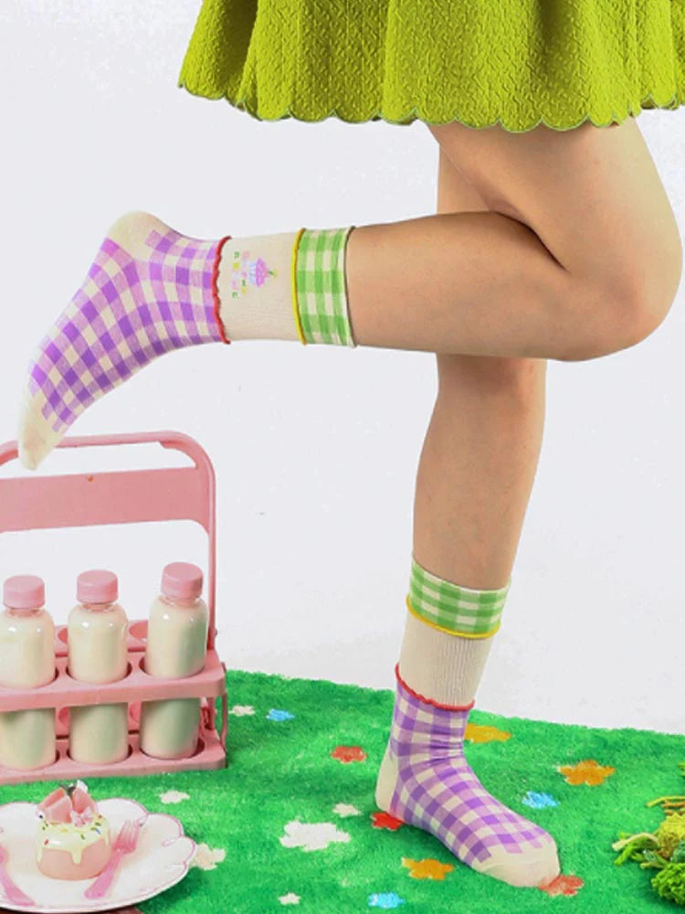Cute College Style Socks R463