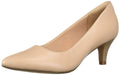 Leather Pumps, Size 7 Medium, Nude E4193