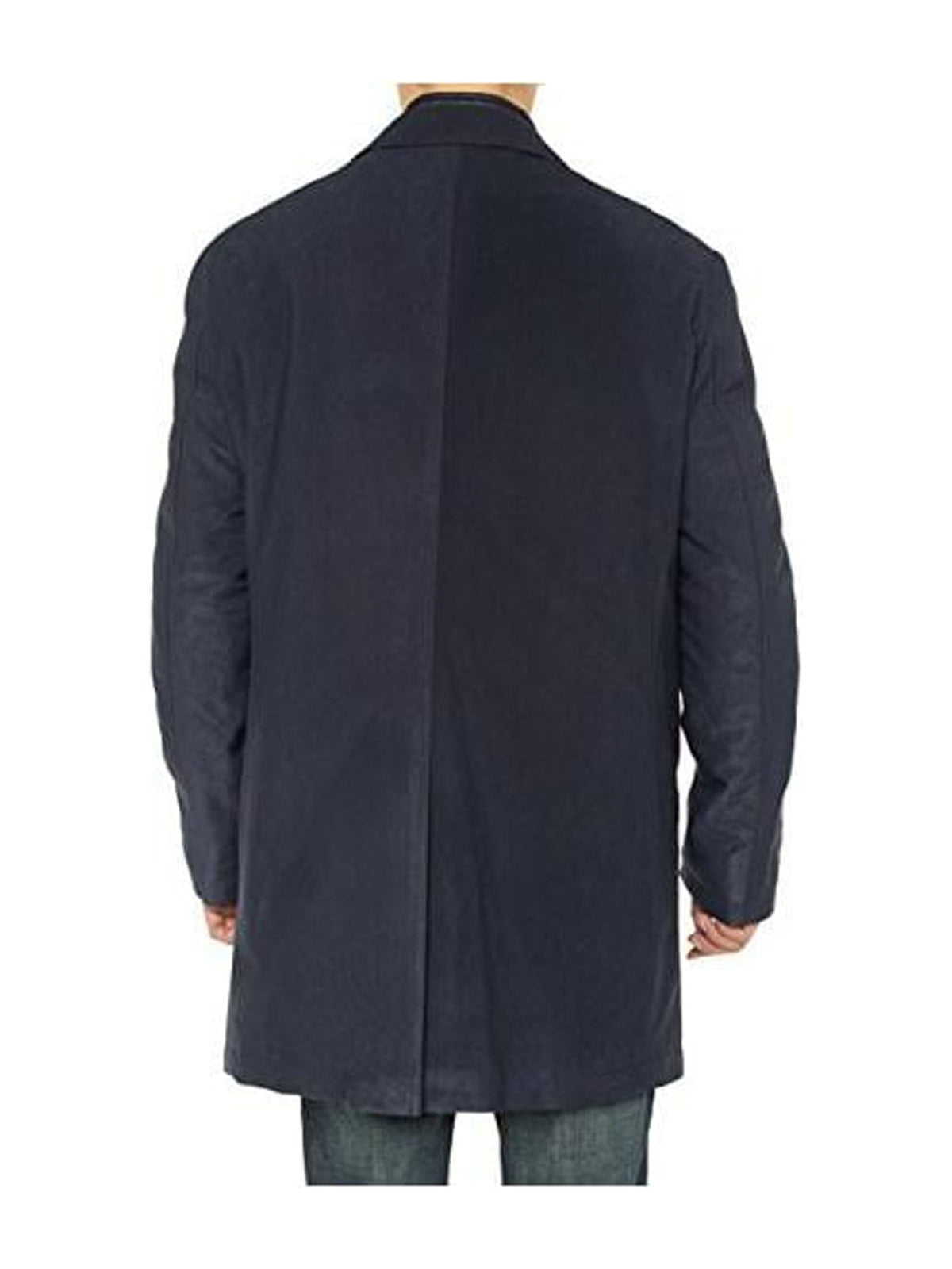 Navy Blue Insulated Coat X661