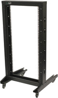 4ft 22U 2-Post Network Server Rack with Casters X62600