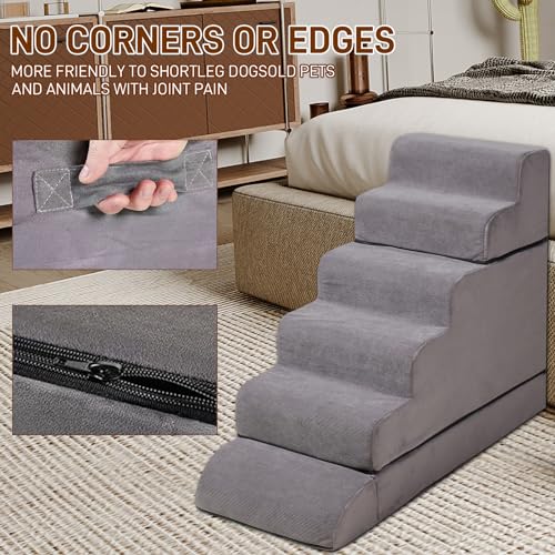30 inch 6 Tier Non-Slip Pet Stairs C392
