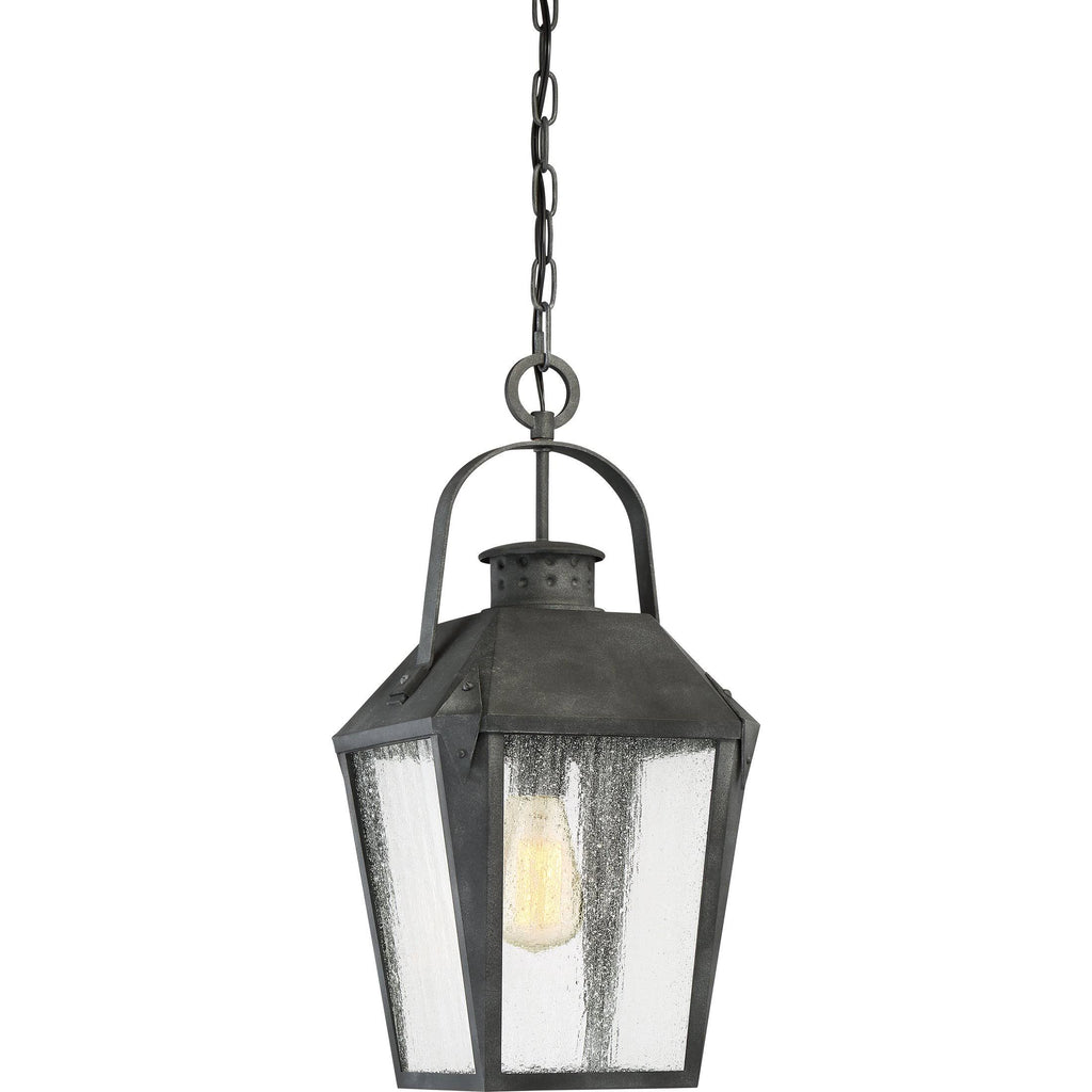 Mottled Black Outdoor Wall Light D99331