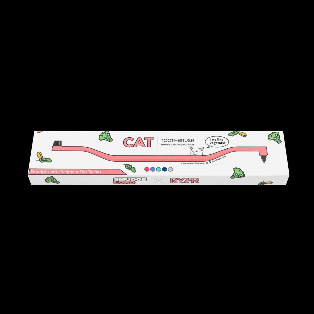 Dual Sided Cat Toothbrush B365280