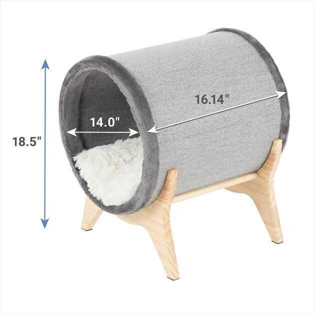 Modern Elevated Tunnel Cat Bed P427