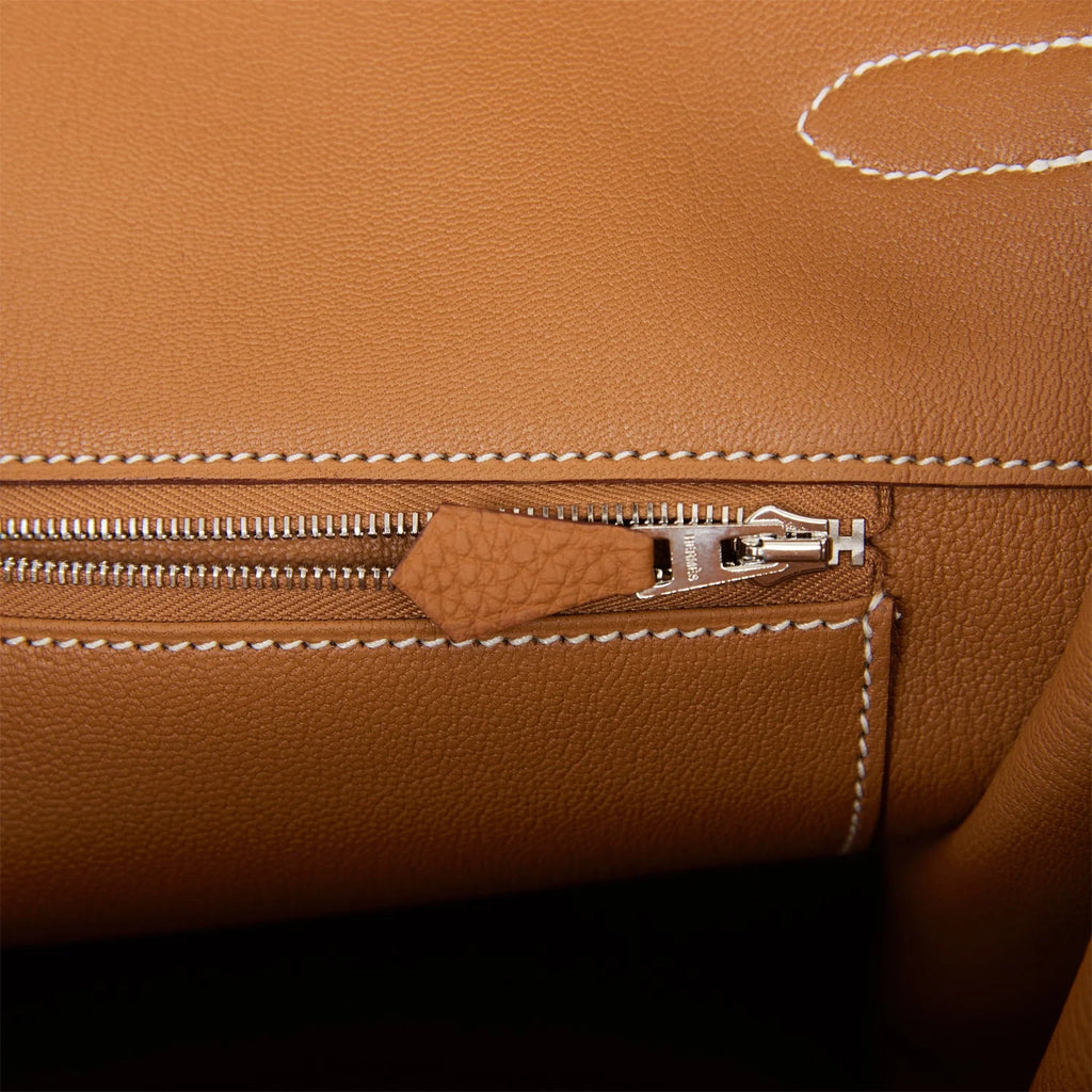 Gold Togo Palladium Hardware Handbag E553