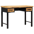 Mango Wood Writing Desk with 2 Storage Drawers V89812