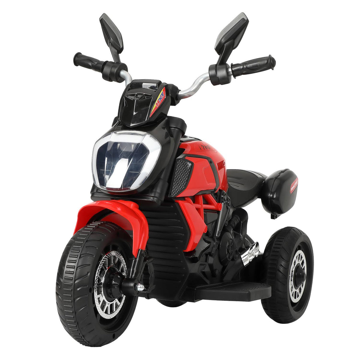 Red Three-Wheeled Kids Ride on Motorcycle V2773