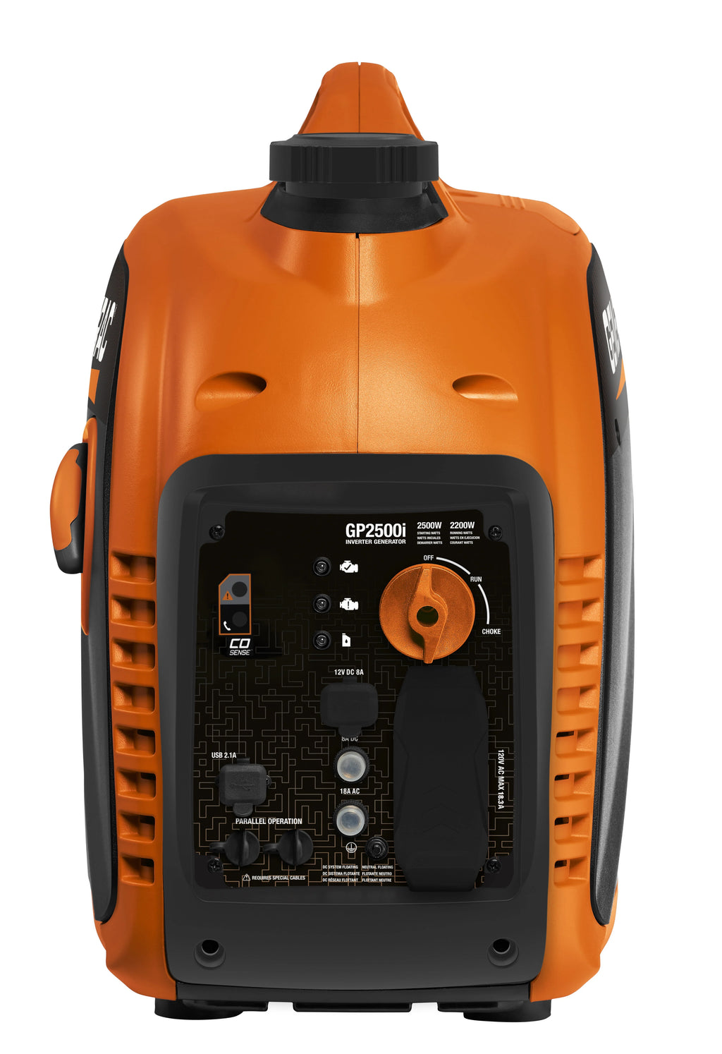 2500 Watt Gas Powered Portable Inverter Generator T589