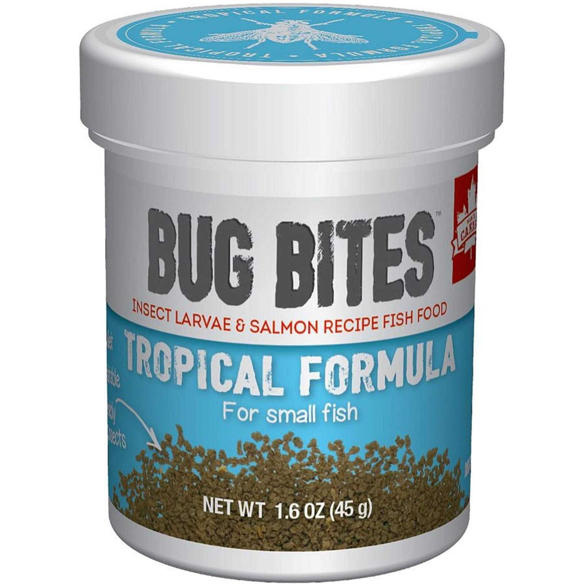 Bug Bites Tropical Fish Small Granules O2769
