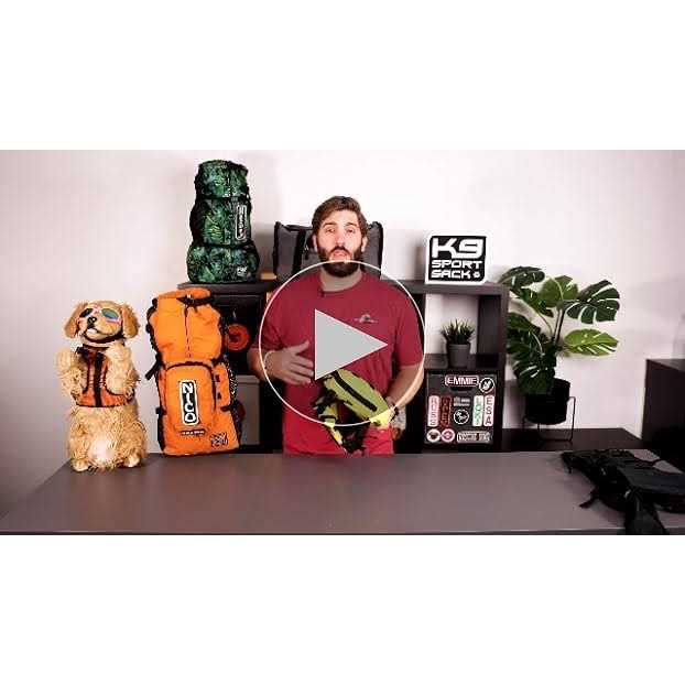 Dog Harness with Storage M999
