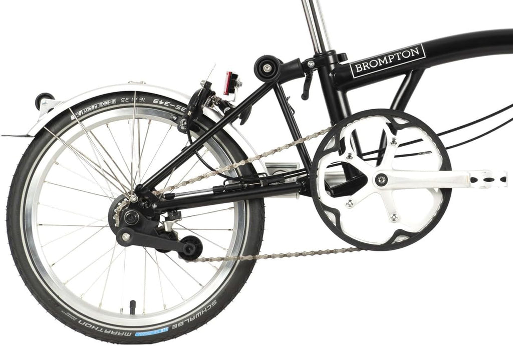 Black Folding Bike L30643